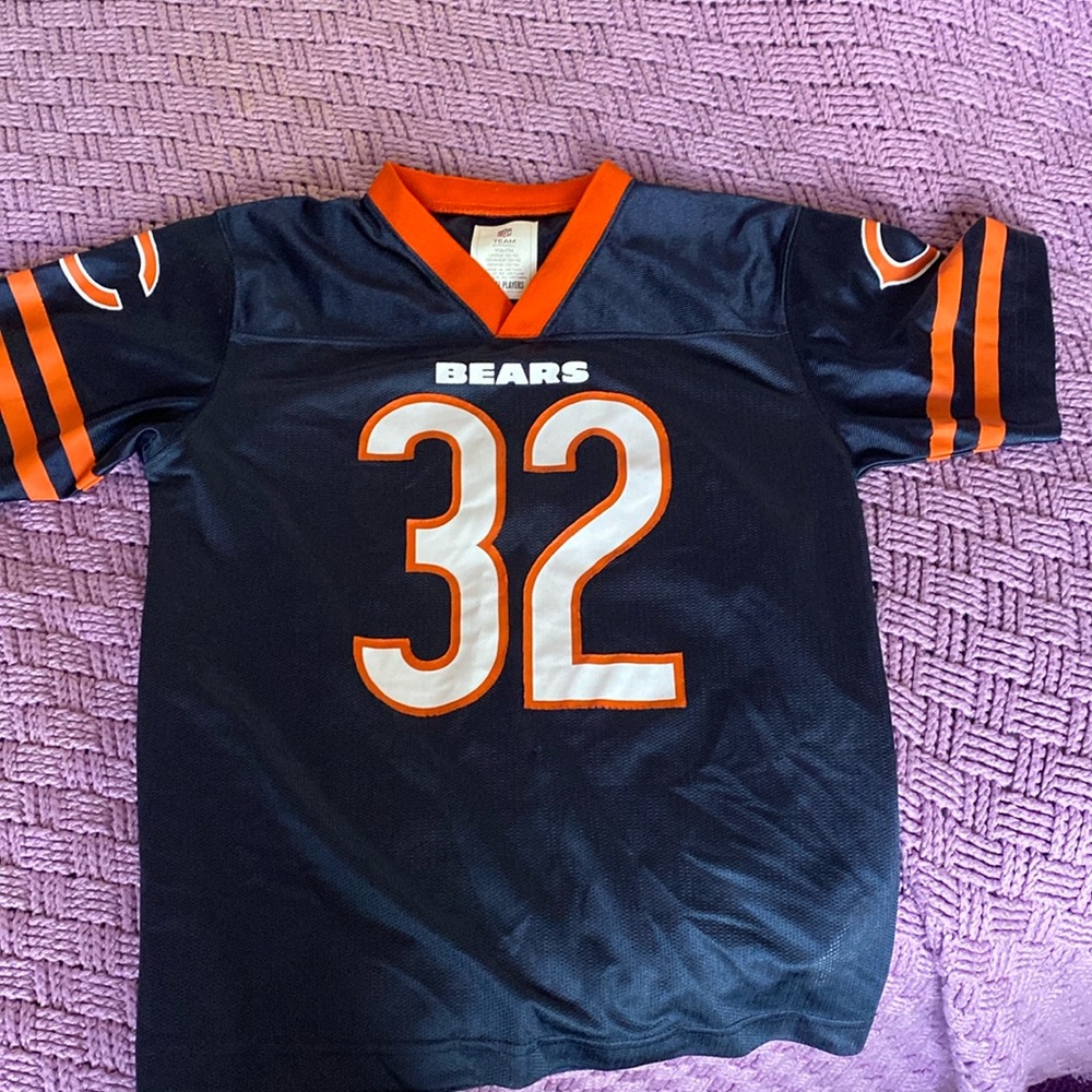 Chicago Bears 32 Montgomery Youth Large 12/14 Football Jersey